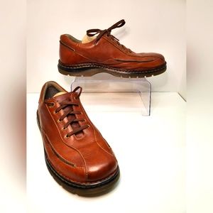 COOL Brown Leather DR MARTENS Men's Lace Up Oxford Shoes